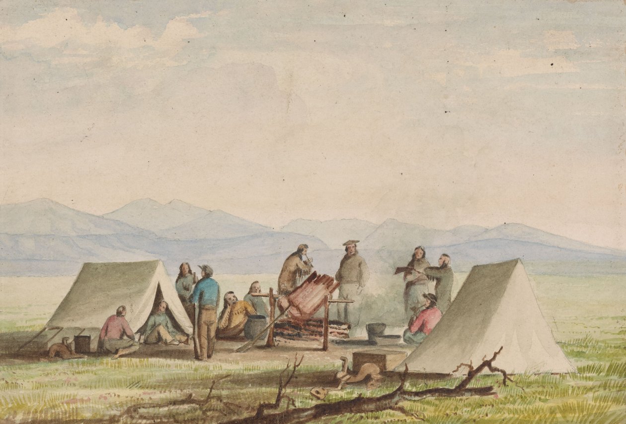 In afwachting van de terugkeer van de heer Tinkham door John Mix Stanley