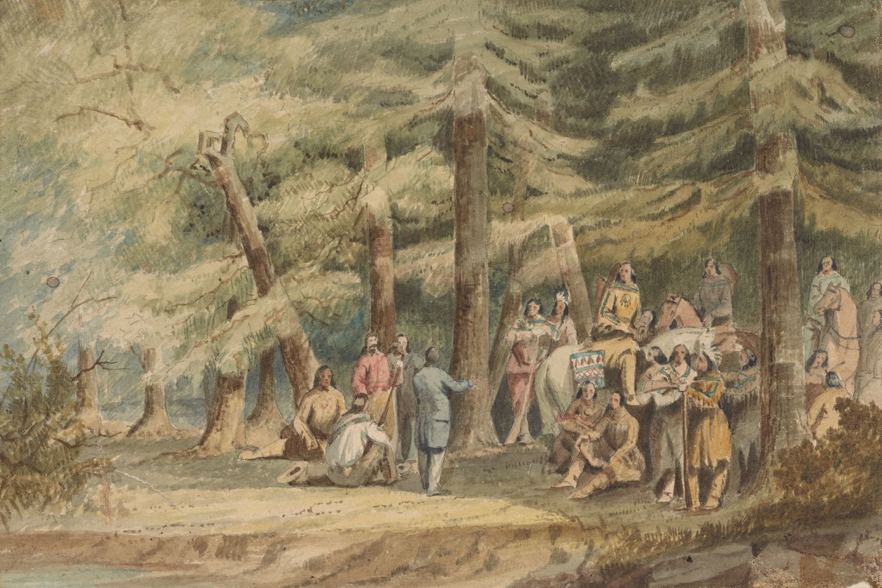 Nez Perces door John Mix Stanley
