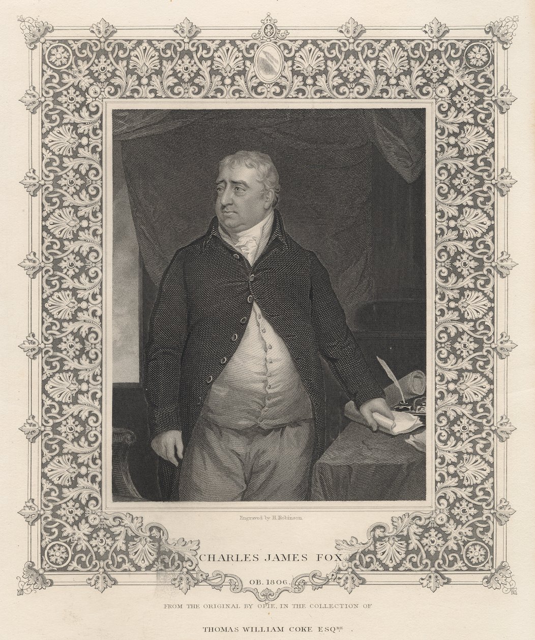 Charles James Fox door John Opie