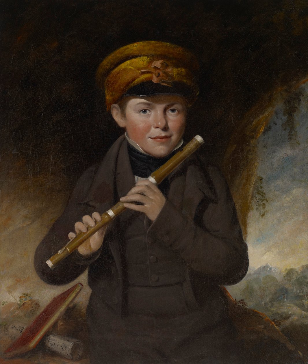 John Gurney Jr., de Kleine Fluitspeler door John Opie
