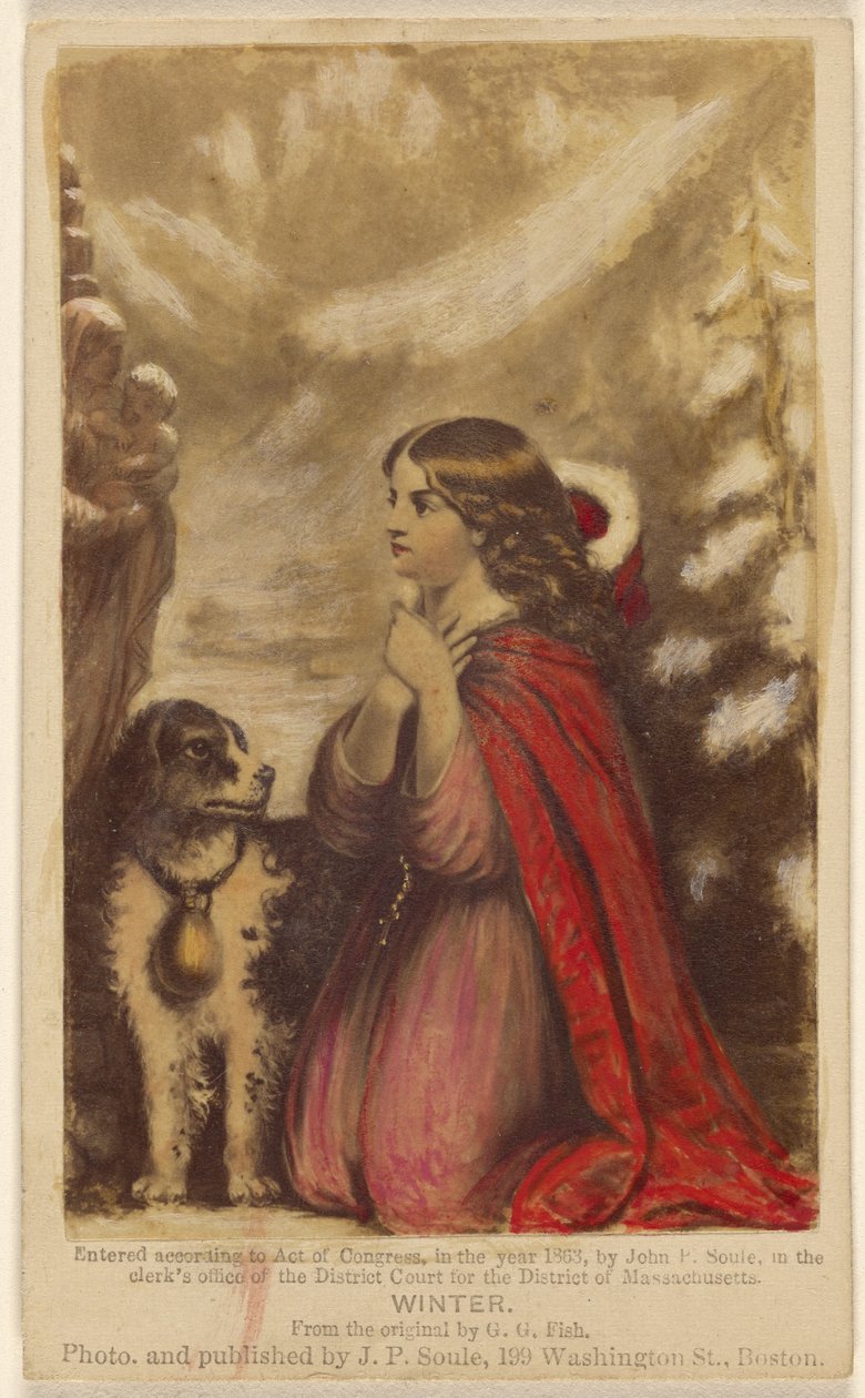 Winter. Naar het origineel van G.G. Fish. door John P. Soule