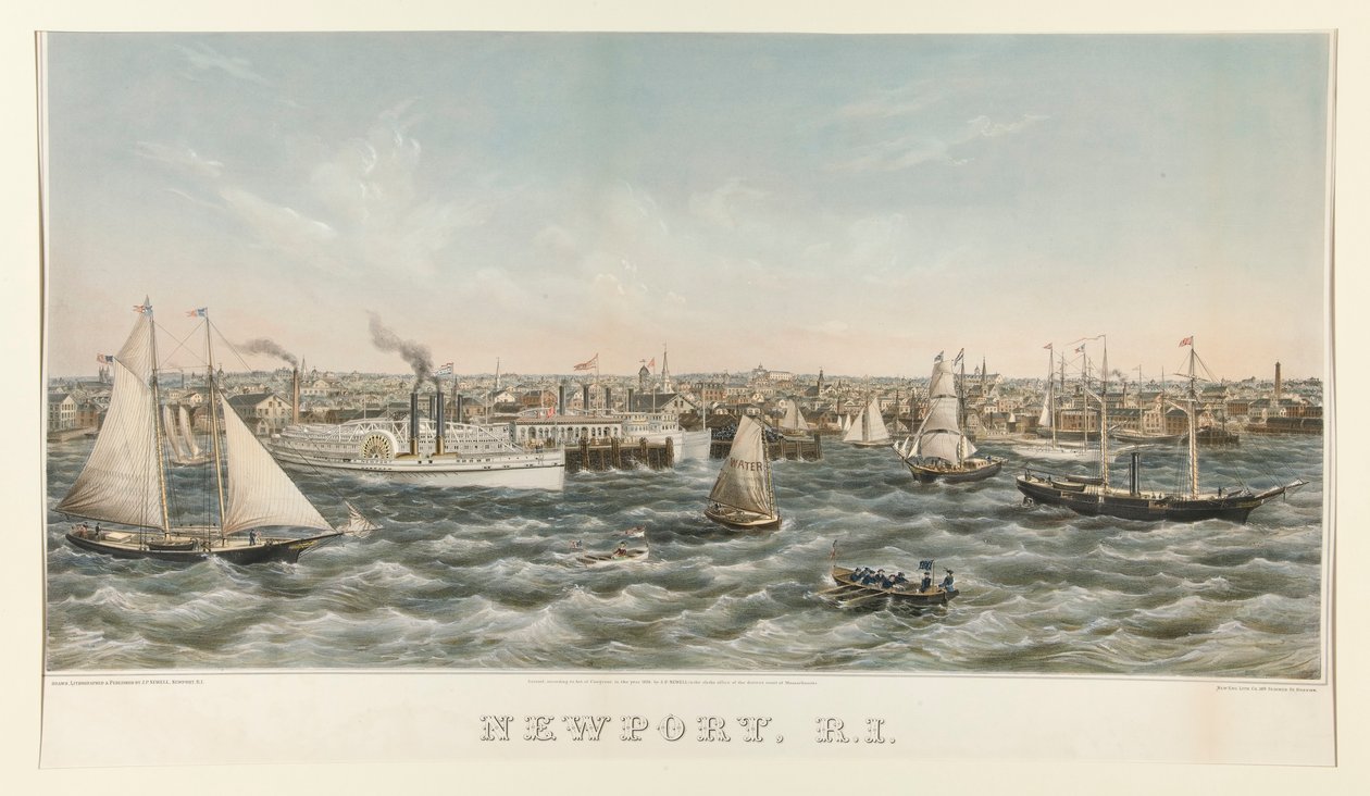 Newport, R.I. door John Perry Newell