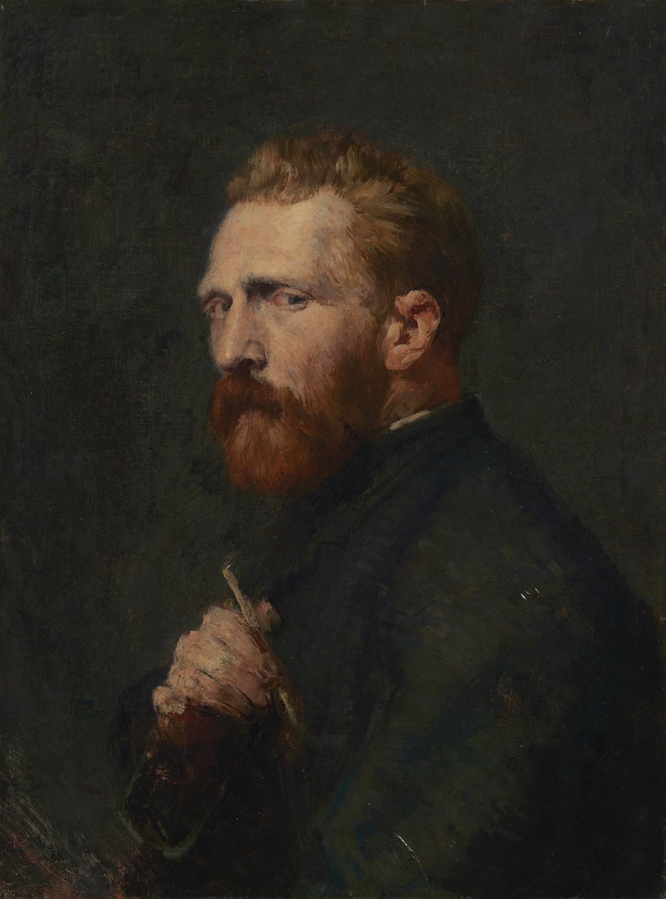 Portret van Vincent van Gogh door John Peter Russell