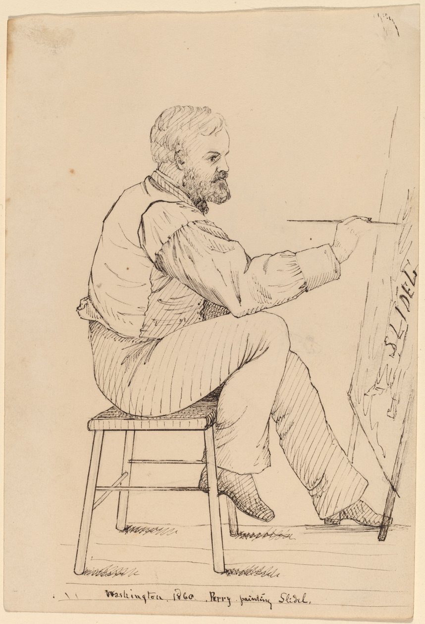 Schetsklas Serie - E.W. Perry door John Quincy Adams Ward