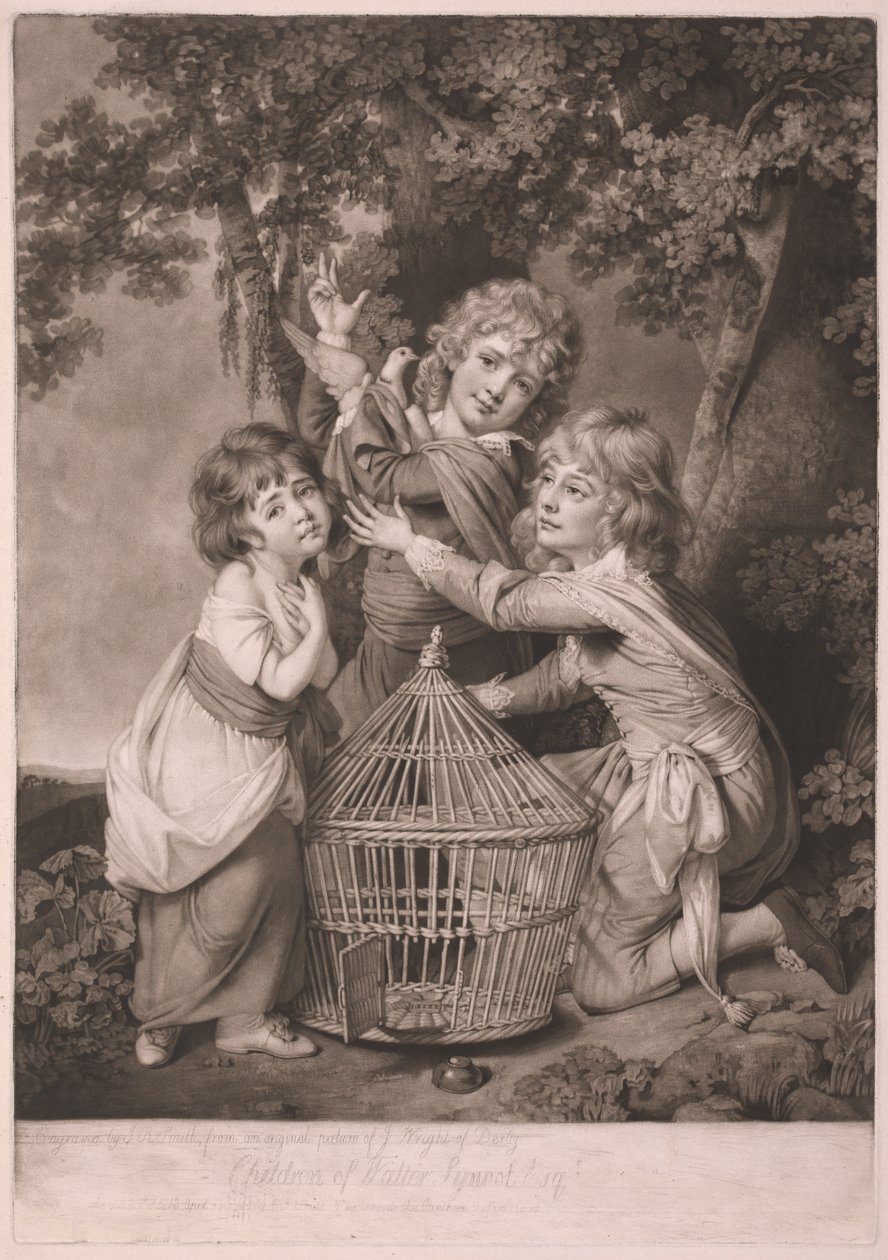 Kinderen van Walter Synnot door John Raphael Smith