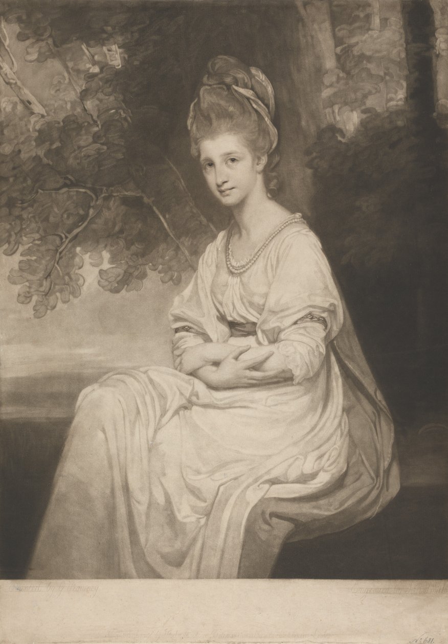 Henrietta, gravin van Warwick door John Raphael Smith