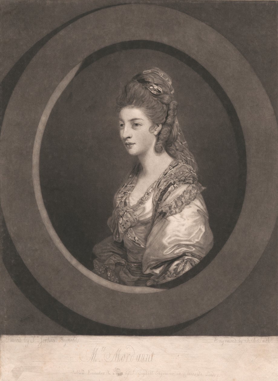 Mevrouw Mordaunt door John Raphael Smith
