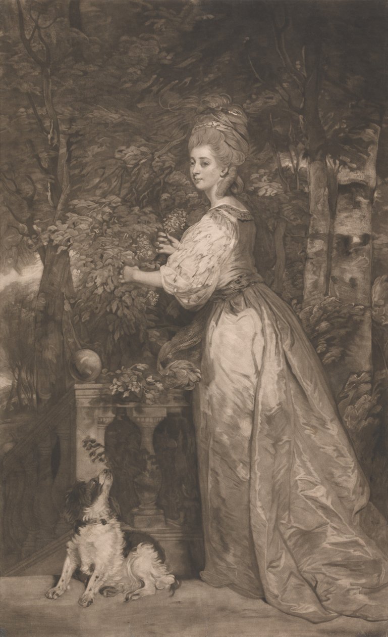 Mevrouw Musters door John Raphael Smith