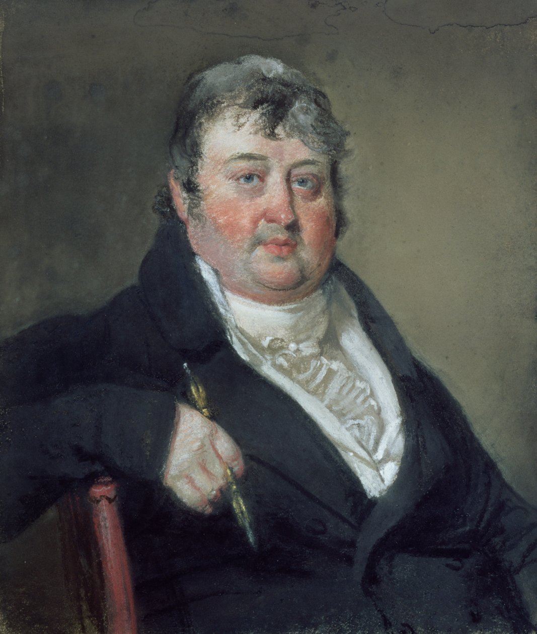 Portret van Julius Caesar Ibbetson (1759-1817) door John Raphael Smith