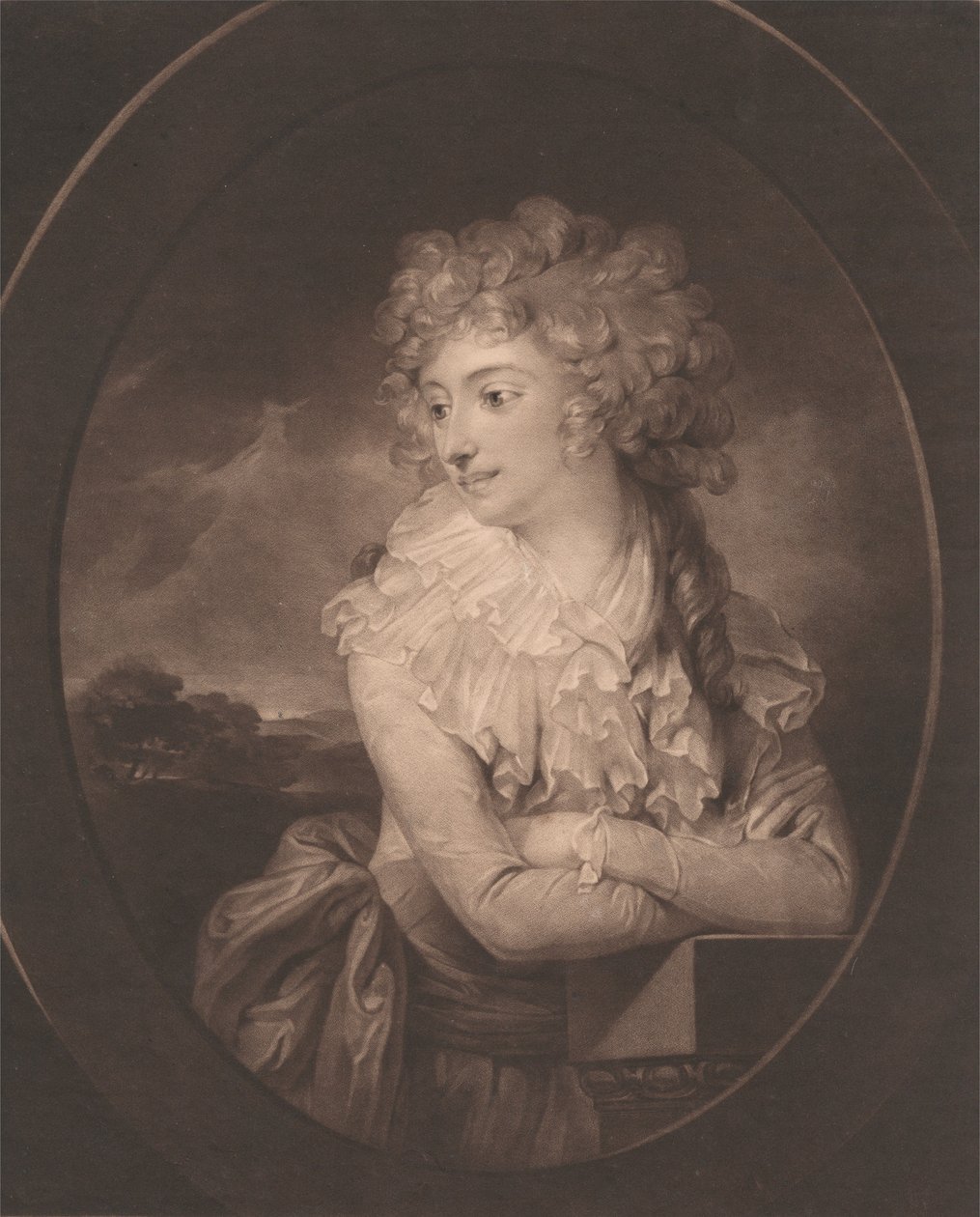 Sarah Anne, gravin van Westmorland door John Raphael Smith