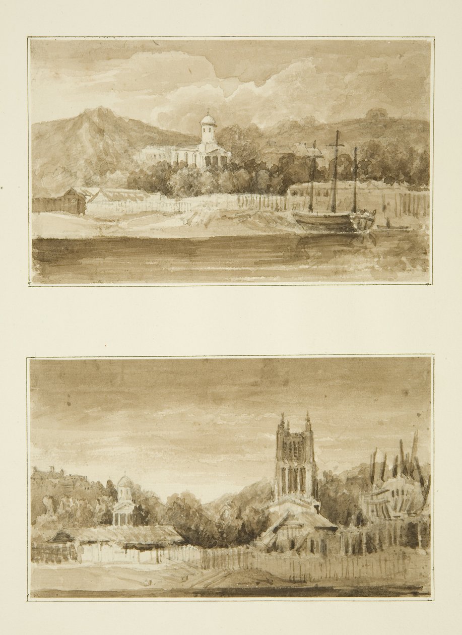 Twee uitzichten van St George
