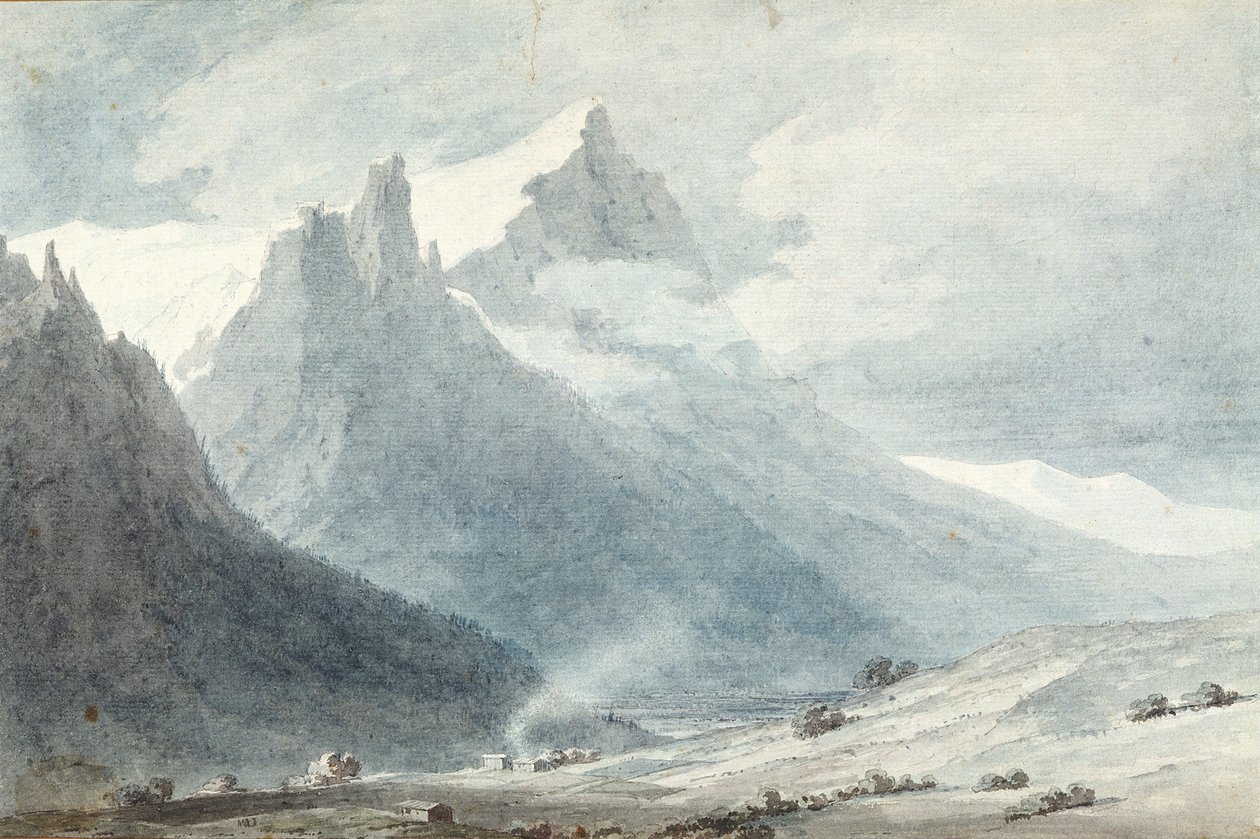 In het Kanton Unterwalden door John Robert Cozens
