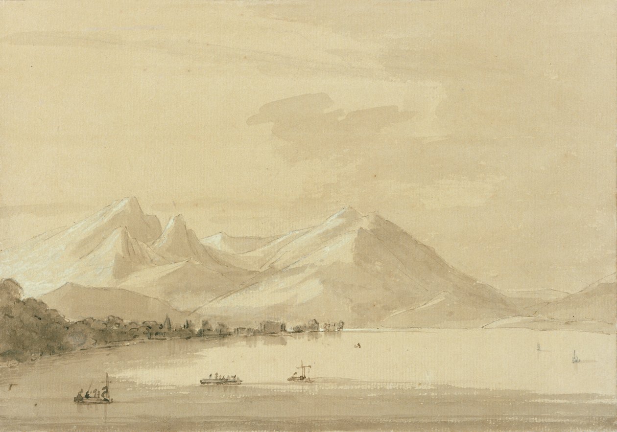 Comomeer (paar van 111238) door John Robert Cozens
