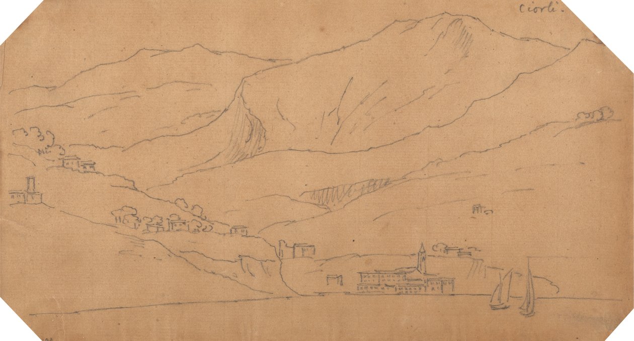 Sirolo door John Robert Cozens