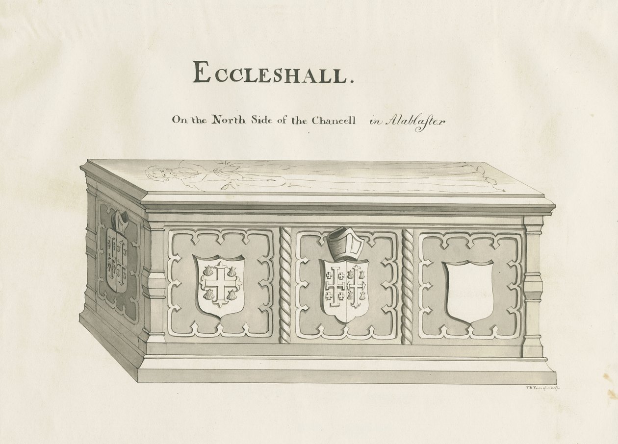Eccleshall - Graf van Bisschop Sampson door John Robert Fernyhough