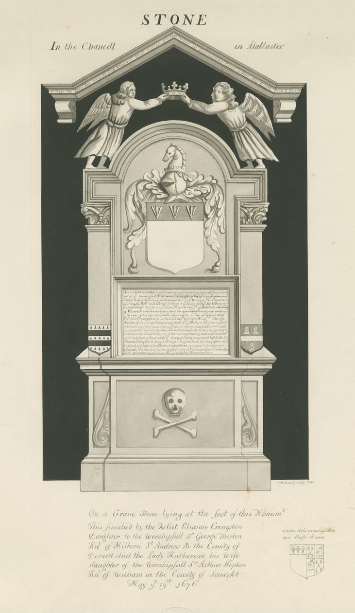 Graf van Thomas Crompton door John Robert Fernyhough