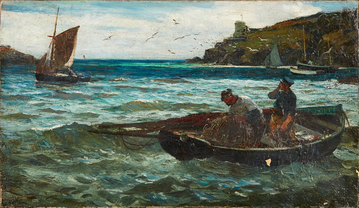 Vissersvolk door John Robertson Reid