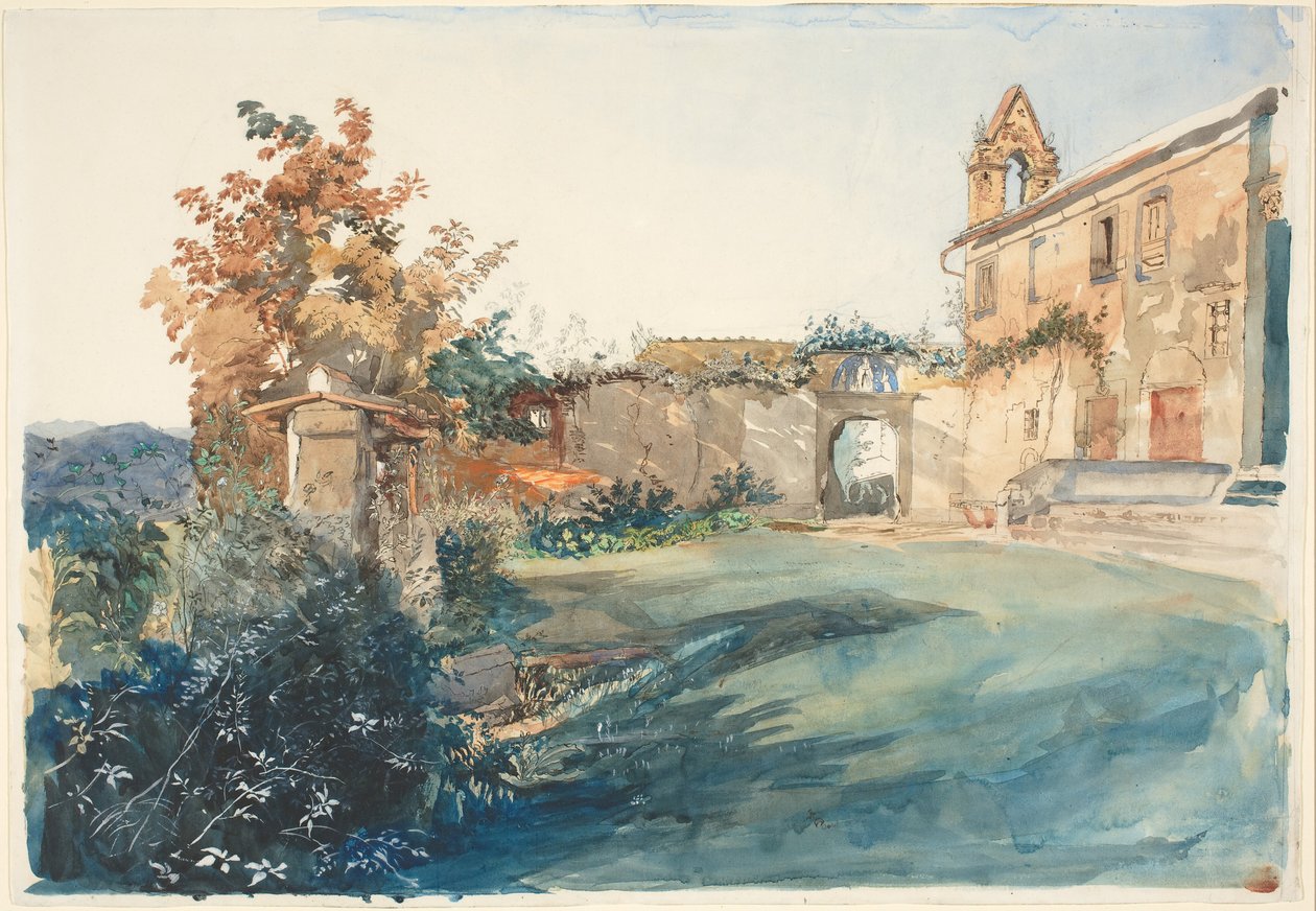 De tuin van San Miniato bij Florence door John Ruskin