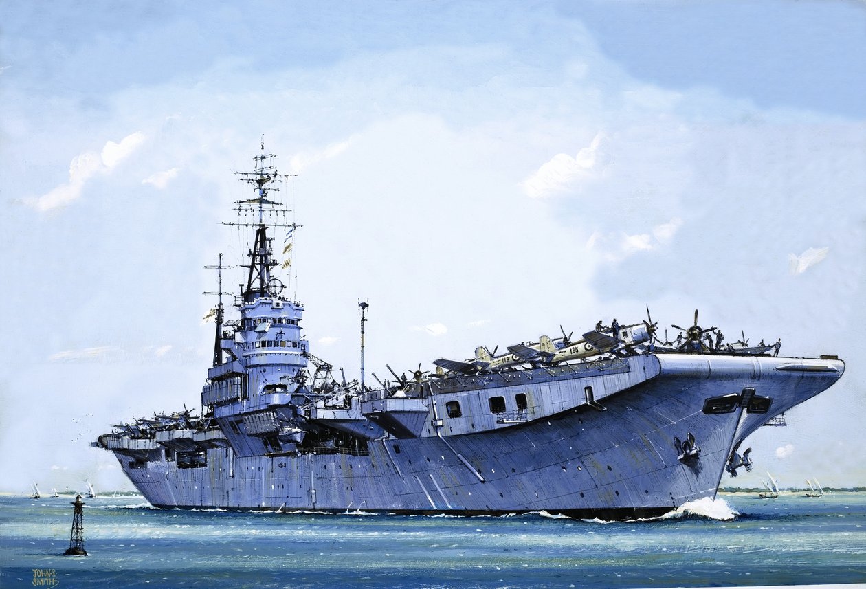 HMS Emperor, omgebouwd van koopvaardijschip tot vliegdekschip tijdens de Tweede Wereldoorlog door John S. Smith