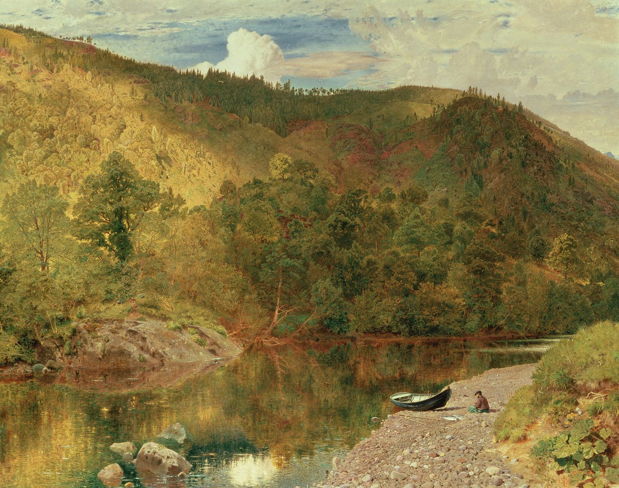 Bij Dunkeld door John Samuel Raven