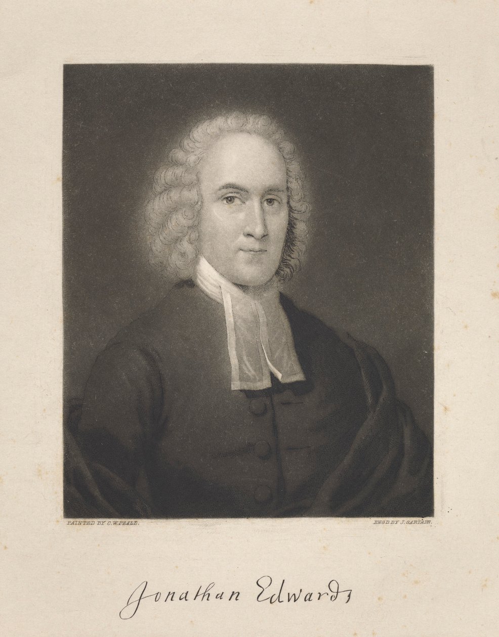 Jonathan Edwards door John Sartain