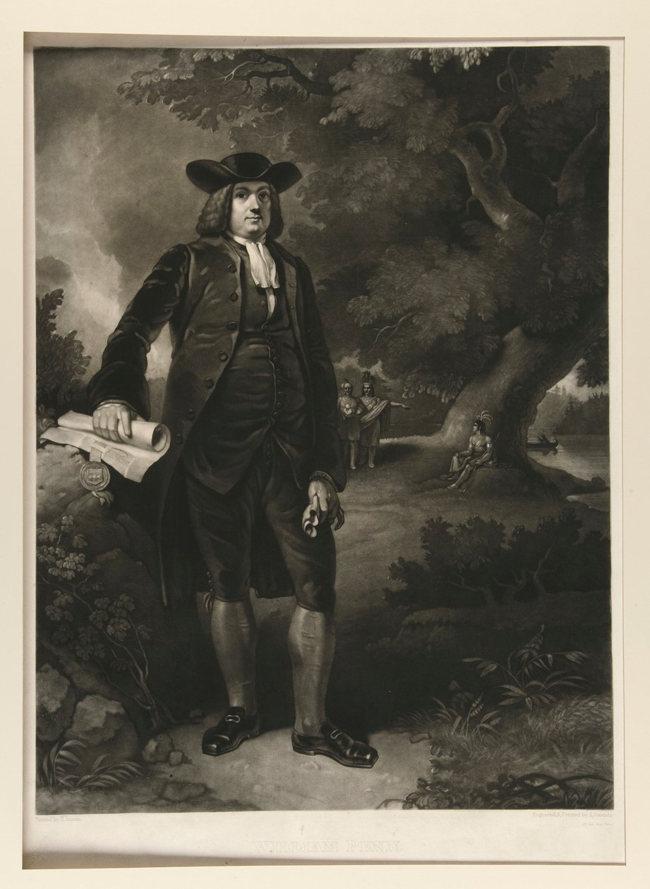 William Penn door John Sartain