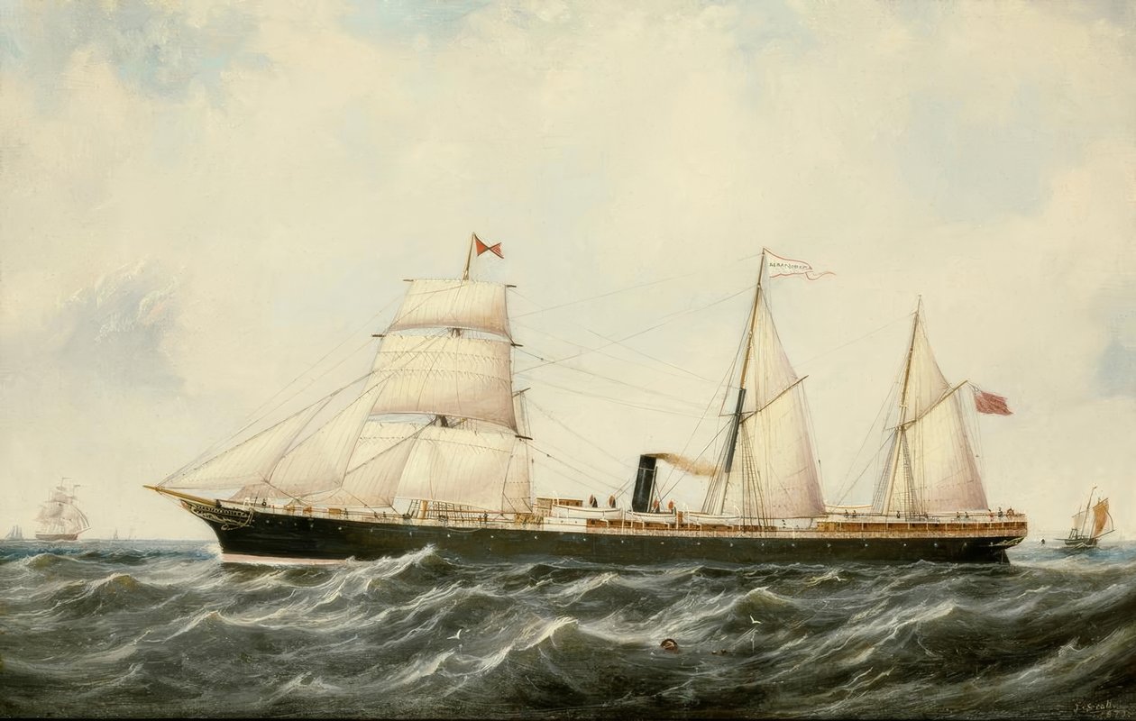 John Scott, stoomschip Arratoon Apcar door John Scott