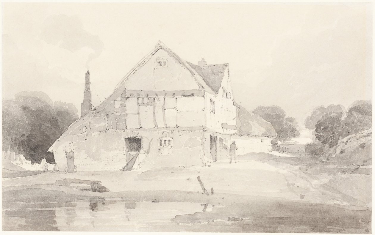 Een huisje in Dorking, Surrey door John Sell Cotman