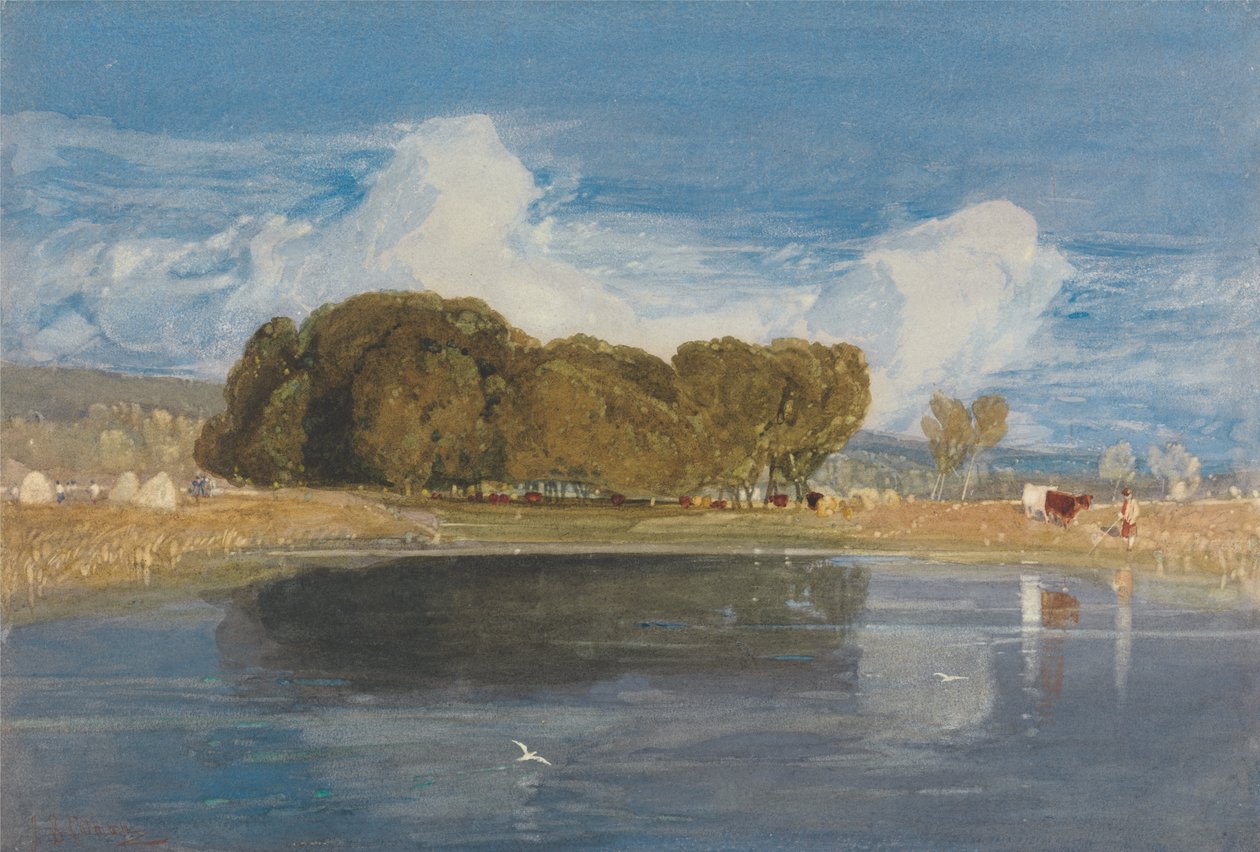 Een zomerse dag door John Sell Cotman