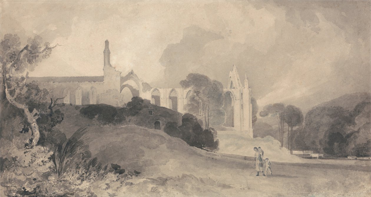 Priorij van Bolton, Yorkshire door John Sell Cotman