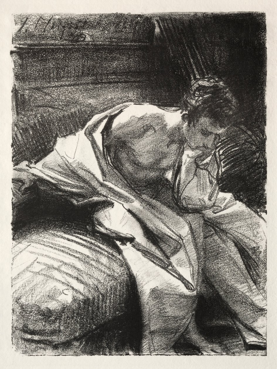Een studie door John Singer Sargent