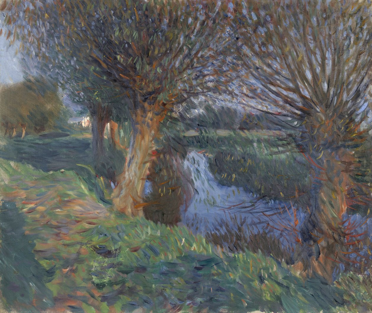 Bij Calcot, 1885-90 door John Singer Sargent