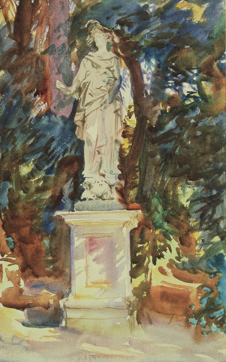 Boboli, 1907 door John Singer Sargent