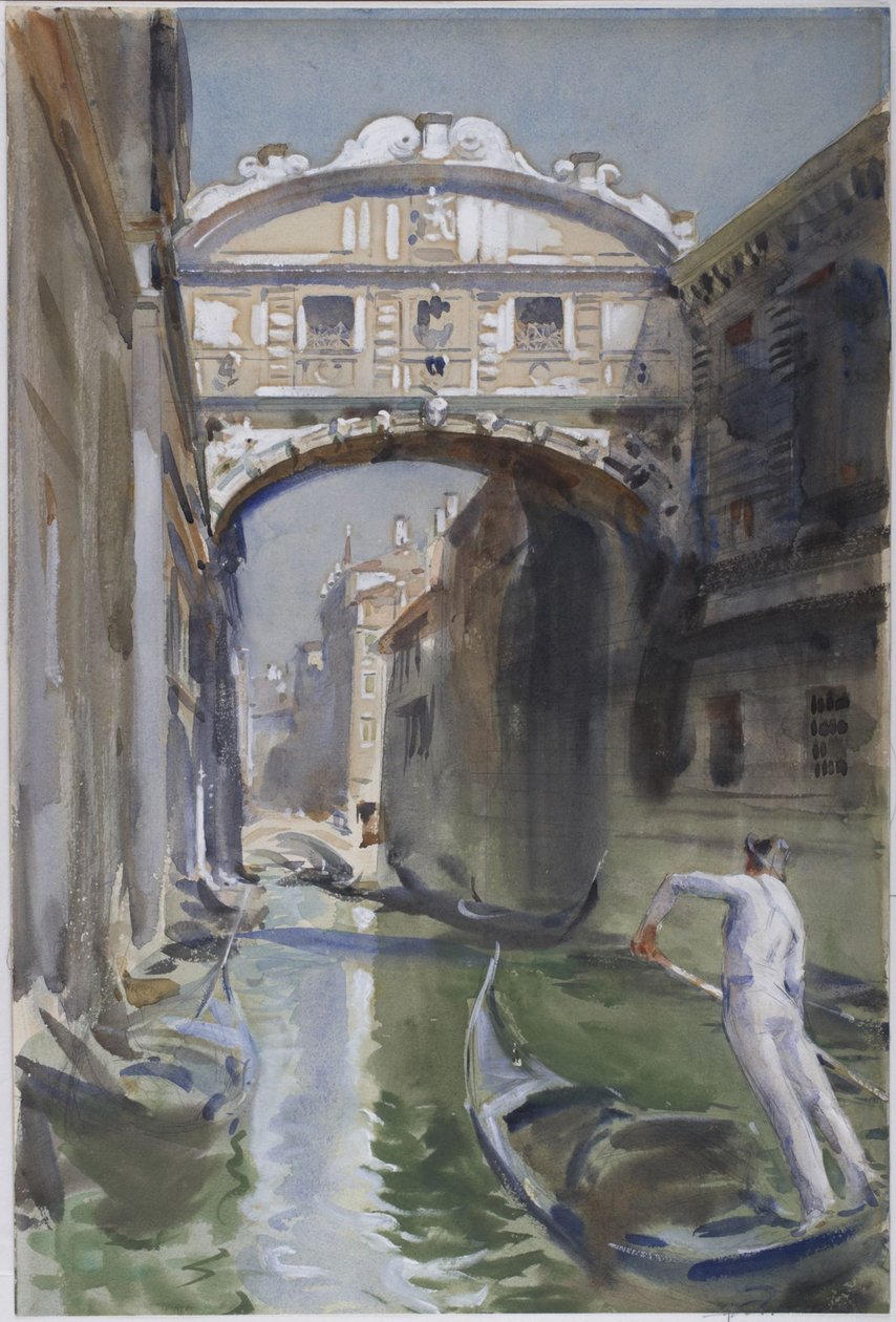 Brug der Zuchten door John Singer Sargent