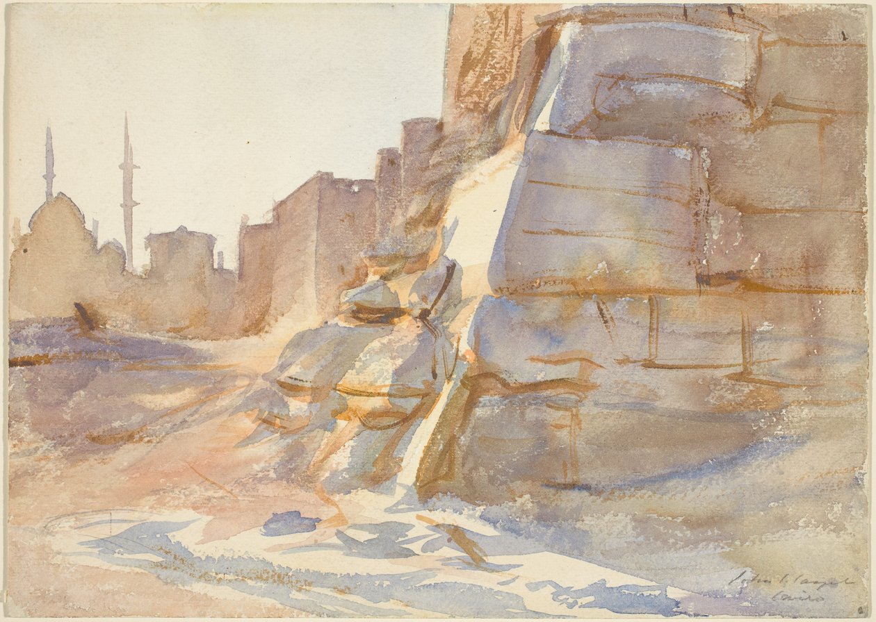 Caïro door John Singer Sargent