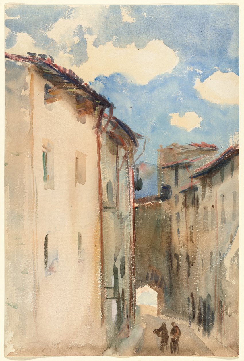 Camprodon, Spanje door John Singer Sargent