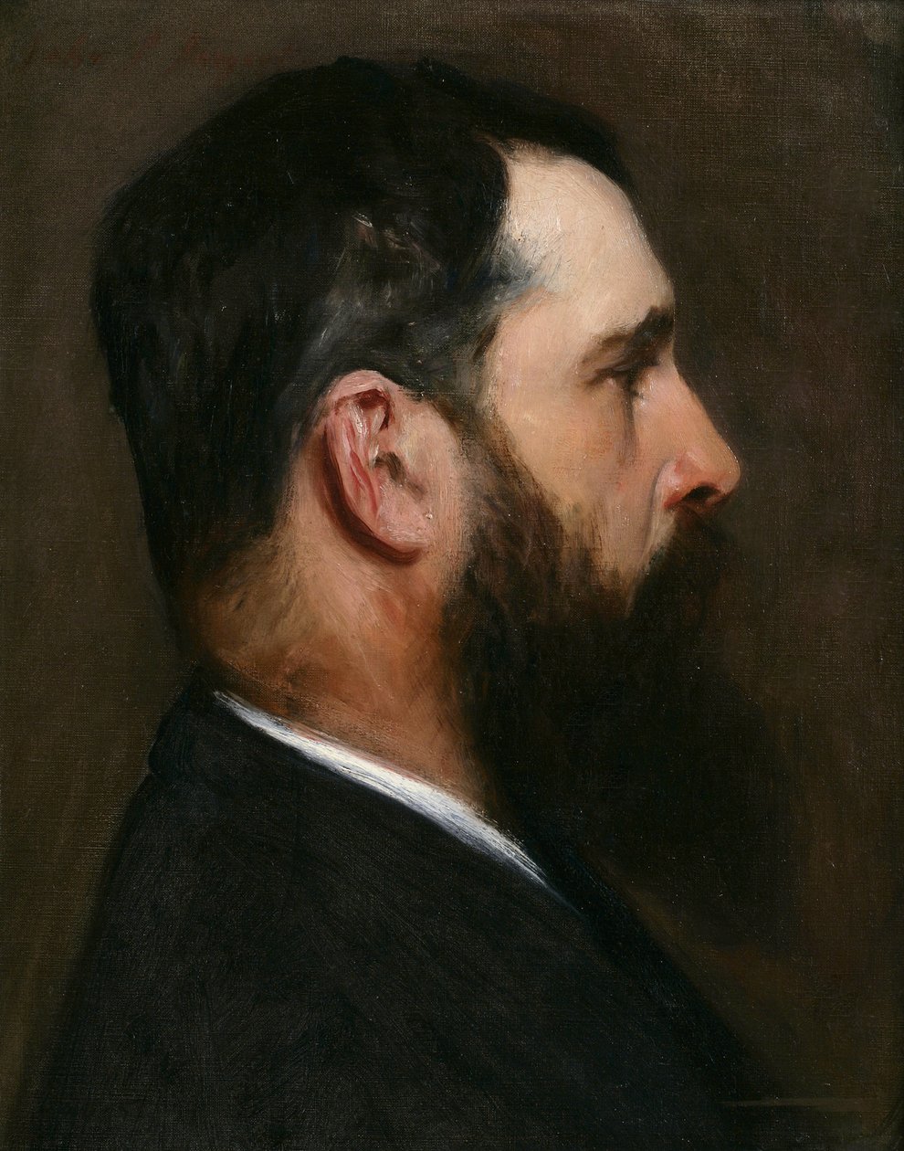 Claude Monet door John Singer Sargent