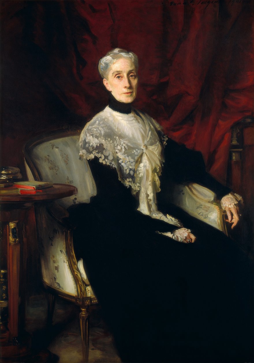 Ellen Peabody Endicott (Mevr. William Crowninshield Endicott) door John Singer Sargent