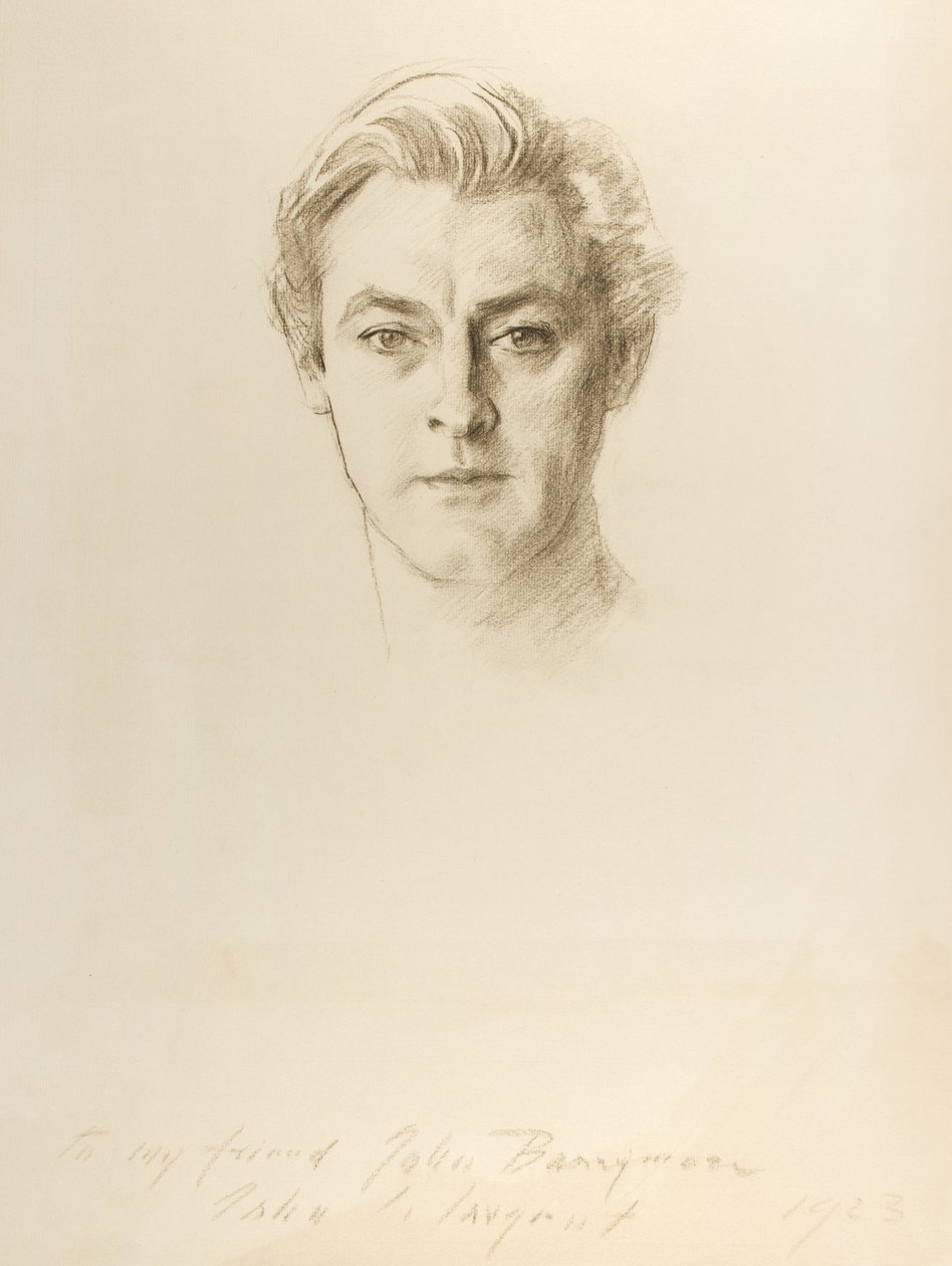 John Barrymore, 1923 door John Singer Sargent