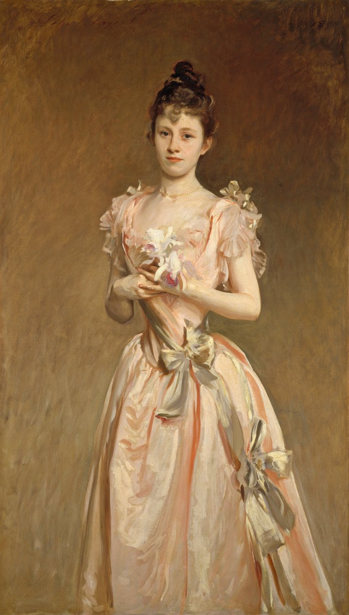 Miss Grace Woodhouse, 1890 door John Singer Sargent