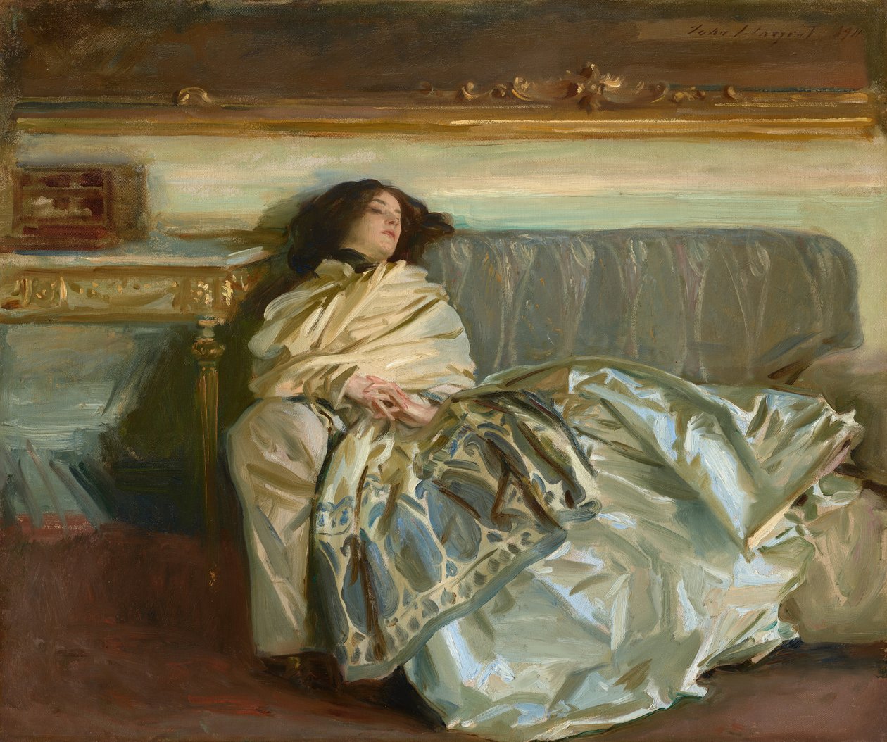 Onverschilligheid (rust) door John Singer Sargent