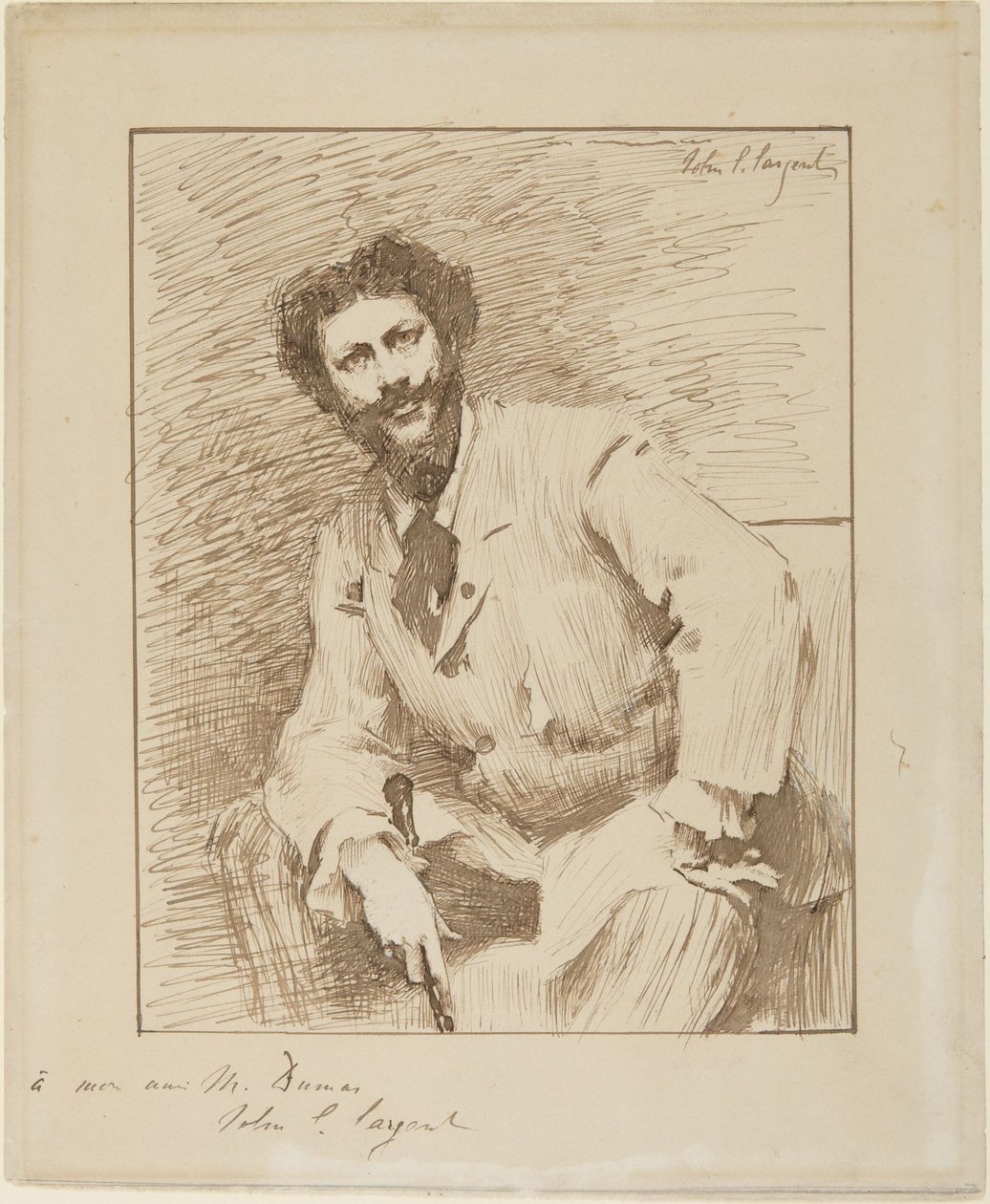 Portret van Carolus-Duran door John Singer Sargent