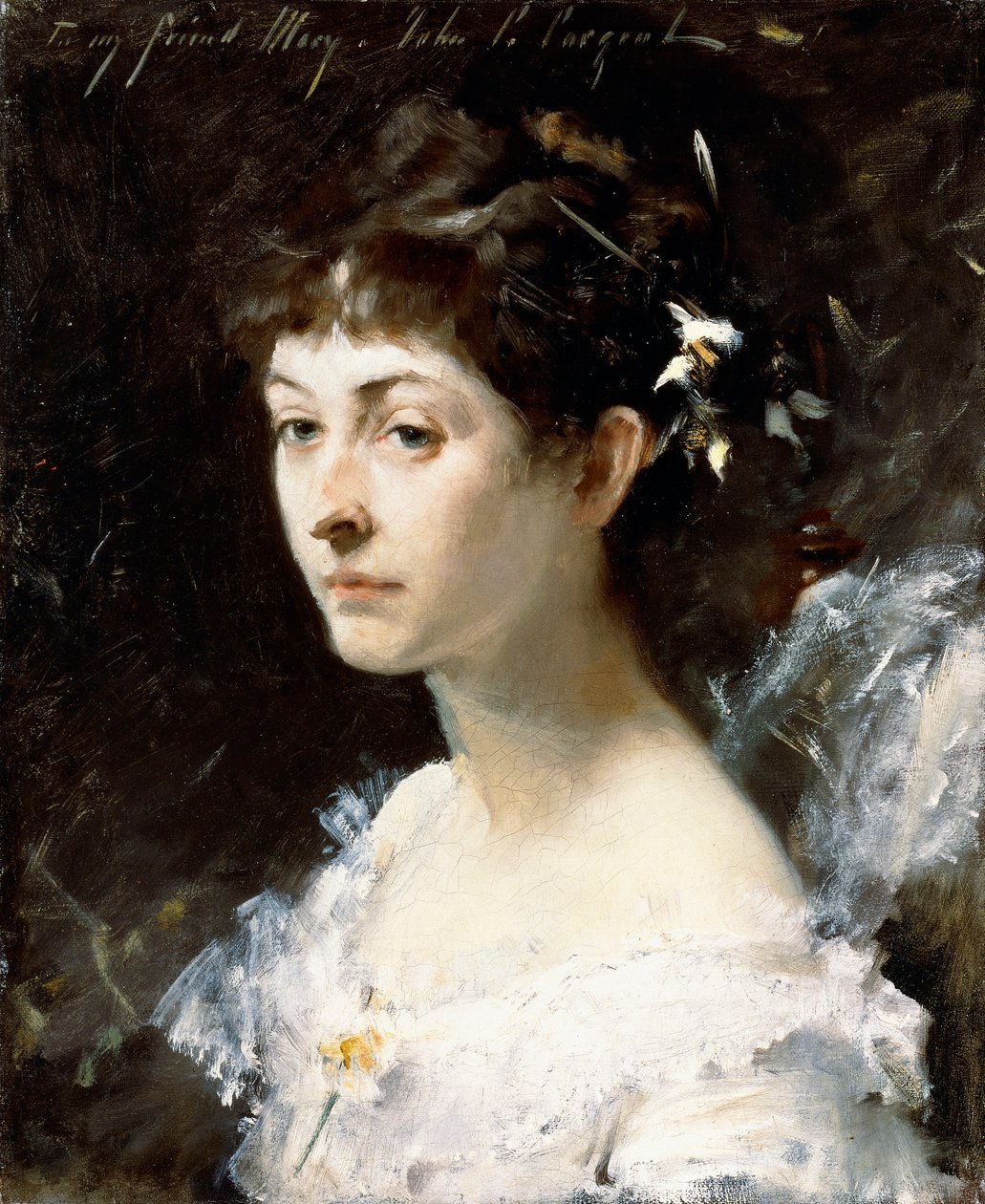 Portret van Mary Turner Austin, ca. 1878 door John Singer Sargent