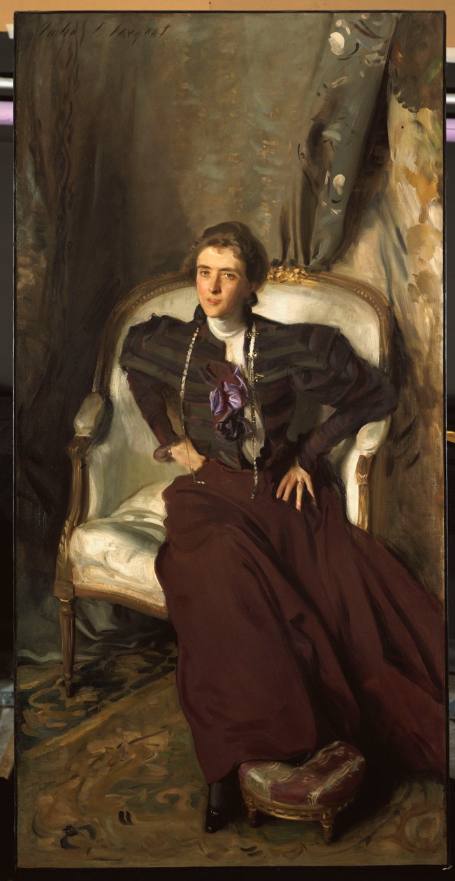 Portret van mevrouw Alice Brisbane Thursby, 1898 door John Singer Sargent