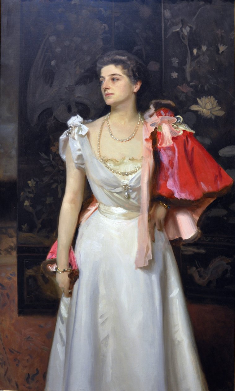 Portret van Prinses Sophie Illarionovna Demidoff 1871-1953, geboren Vorontsova-Dashkova, 1895-1897 door John Singer Sargent