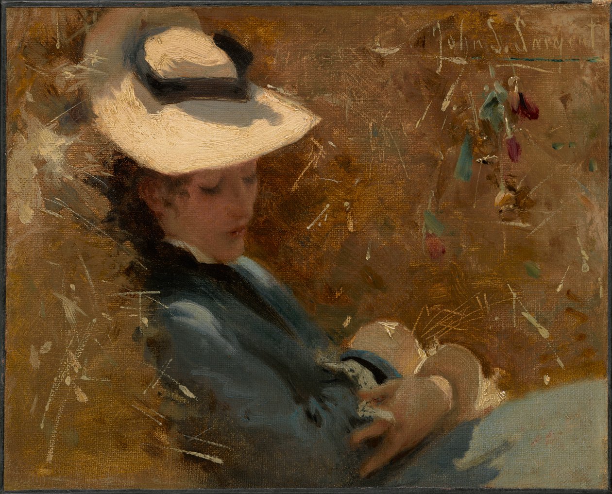 Rustend door John Singer Sargent