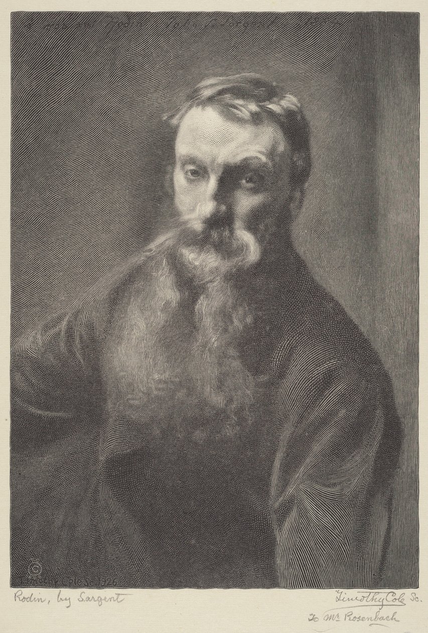 Rodin door John Singer Sargent