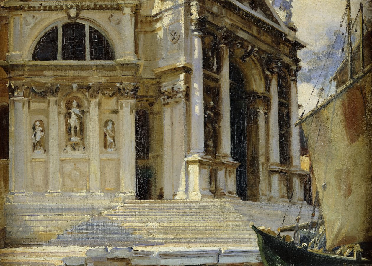 Santa Maria della Salute, Venetië door John Singer Sargent