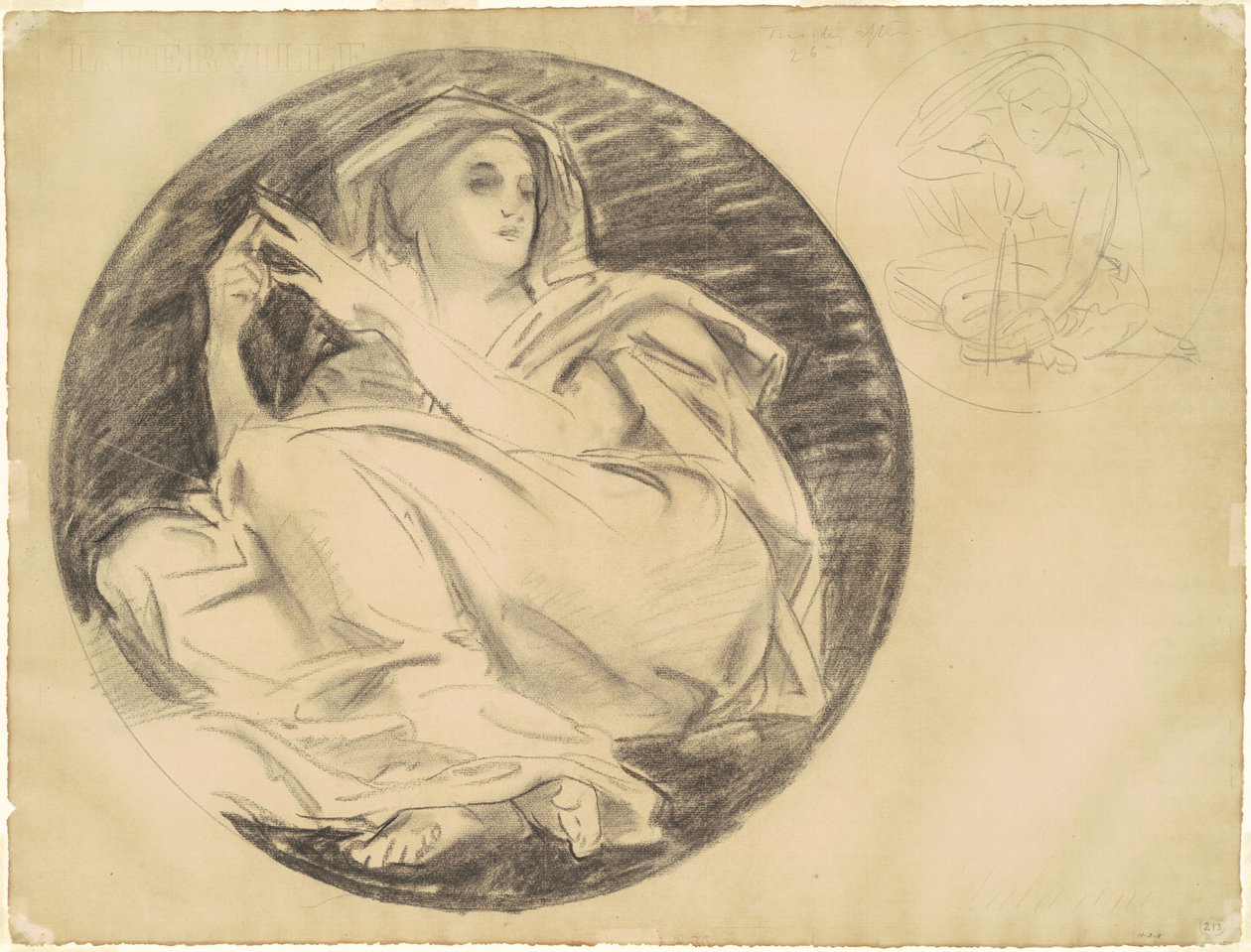 Studies voor astronomie, ca. 1921 door John Singer Sargent