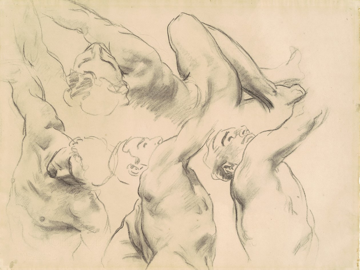 Studies voor Hemel en Hel, 1903-1916 door John Singer Sargent